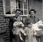 Frank with Nellie and family