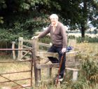 Out for a walk at Barcombe 1984