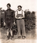 Phil and Nellie at Crockstead during the war.