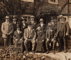 Nellie&#039;s Grandad (William) and Gran (Kitty) are seated centre front, her father