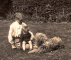 Frank with his mother