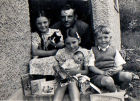 Frank and children 1955