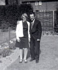 In the back garden spring 1969