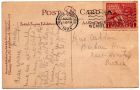 Stamp franked Empire Exhibition 1924 AUG 25 945pm.