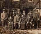 Nellie&#039;s Grandad (William) and Gran (Kitty) are seated centre front, her father