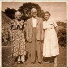 From left to right Ada Cottingham (Nellie&#039;s Mum), Frank Penfold and Lizzie Penfold (Ada&#039;s sister Nellie&#039;s Aunt)
